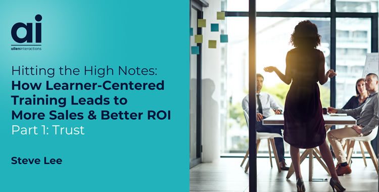 Hitting the High Notes: How Great Training Leads to More Sales & Better ROI